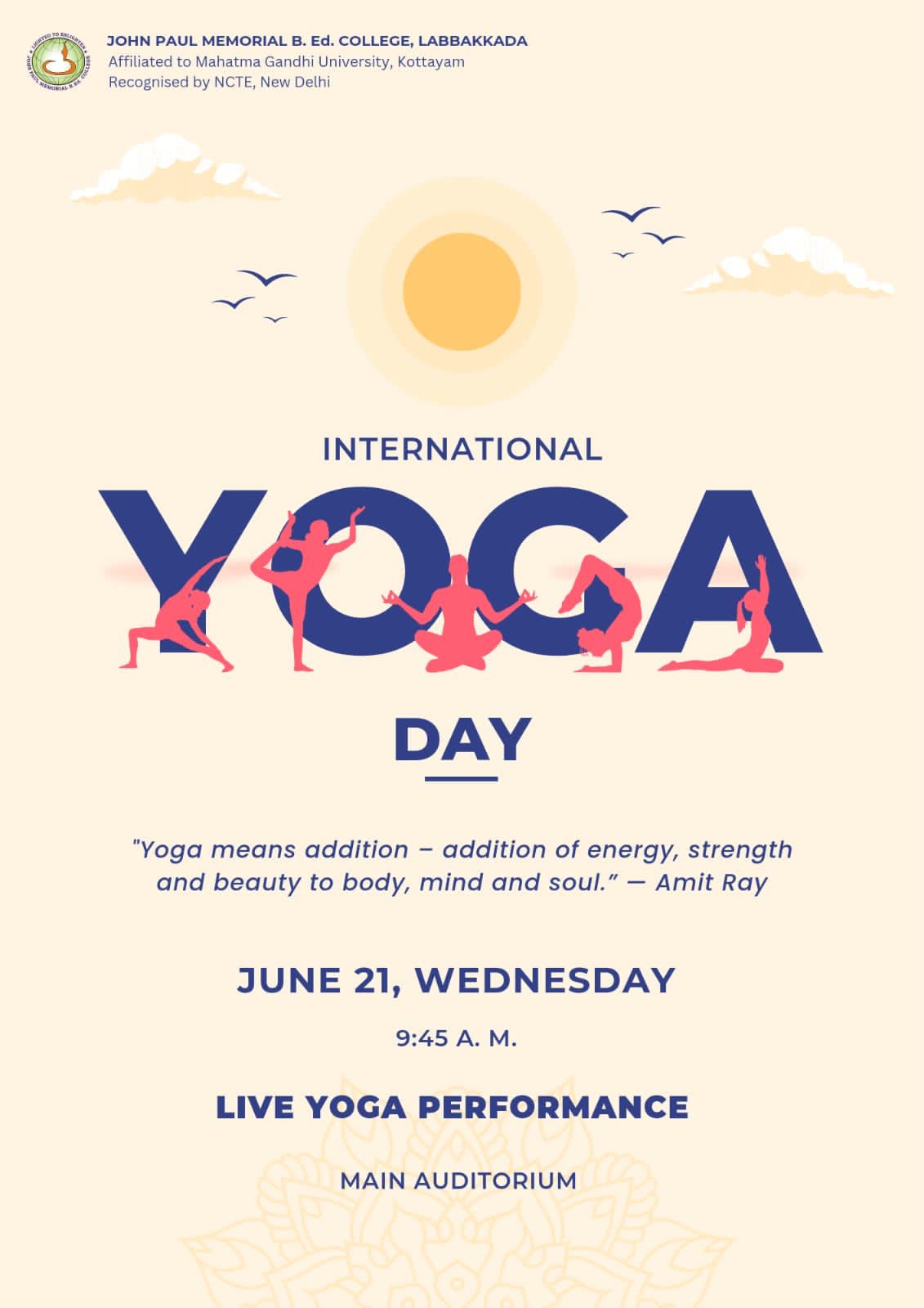 International Yoga Day